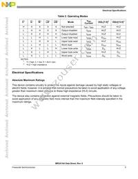 MR2A16ATS35CR Datasheet Page 3