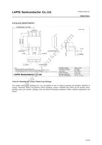 MR44V064AMAZAAB Datasheet Page 14