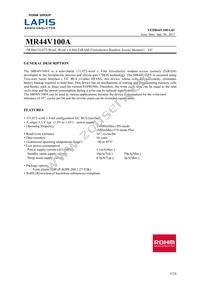 MR44V100AMAZAATL Datasheet Cover