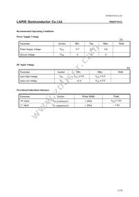 MR45V032AMAZBATL Datasheet Page 13