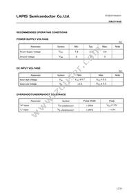 MR45V064BMAZAATL Datasheet Page 12