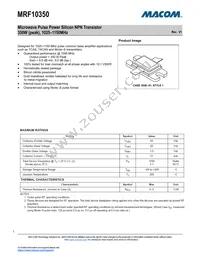 MRF10350 Datasheet Cover