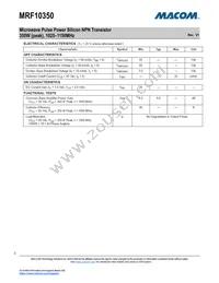 MRF10350 Datasheet Page 2