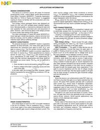 MRF1518NT1 Datasheet Page 15