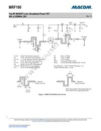 MRF160 Datasheet Page 3