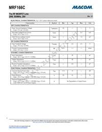 MRF166C Datasheet Page 2