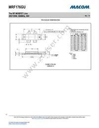 MRF176GV Datasheet Page 12