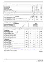 MRF1K50HR5 Datasheet Page 2