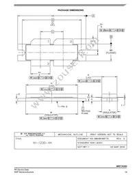 MRF1K50HR5 Datasheet Page 19