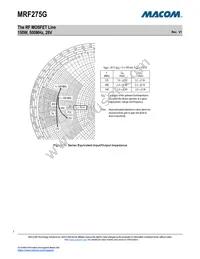 MRF275G Datasheet Page 7