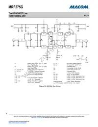 MRF275G Datasheet Page 8