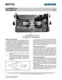 MRF275G Datasheet Page 17