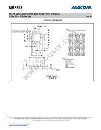 MRF393 Datasheet Page 6