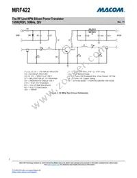 MRF422 Datasheet Page 3