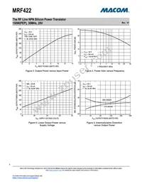 MRF422 Datasheet Page 4