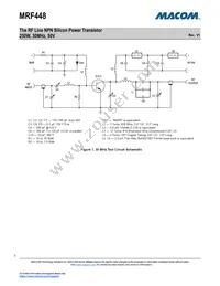 MRF448 Datasheet Page 3