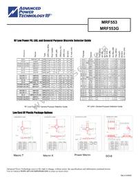 MRF553T Datasheet Page 4