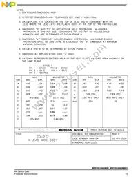 MRF5S19060MR1 Datasheet Page 15