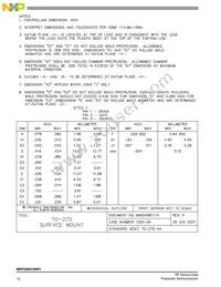 MRF5S9070NR5 Datasheet Page 12