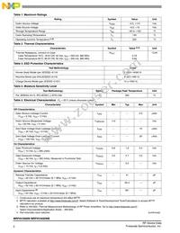 MRF6V3090NR5 Datasheet Page 2