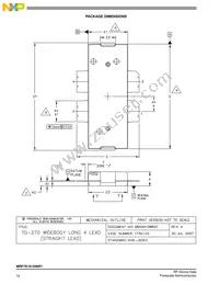 MRF7S19120NR1 Datasheet Page 10