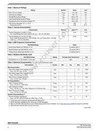 MRF7S24250NR3 Datasheet Page 2