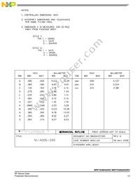 MRF7S38040HSR5 Datasheet Page 13
