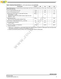 MRF8P9210NR3 Datasheet Page 3