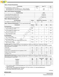 MRF8S9120NR3 Datasheet Page 2