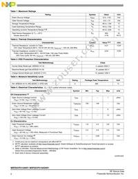 MRFE6VP5150NR1 Datasheet Page 2