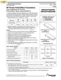 MRFE6VP5600HR6 Datasheet Cover