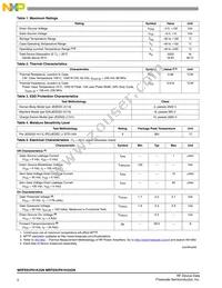 MRFE6VP61K25GNR6 Datasheet Page 2