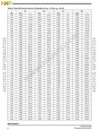 MRFG35005NT1 Datasheet Page 6