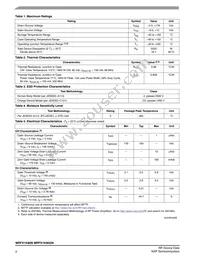 MRFX1K80NR5 Datasheet Page 2