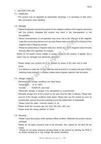 MRMS205A-001 Datasheet Page 10