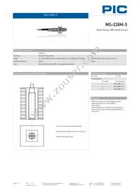 MS-228M-3-1-0500 Datasheet Page 2