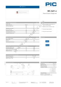 MS-2431-4-1-0300 Datasheet Cover