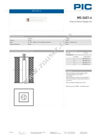 MS-2431-4-1-0300 Datasheet Page 2