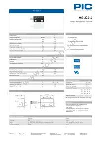 MS-324-4-4-0500 Datasheet Cover