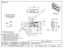 MS0850500F060S1A Datasheet Cover