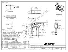 MS0850500F130P1A Datasheet Cover