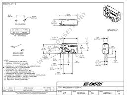 MS0850501F025P1C Cover