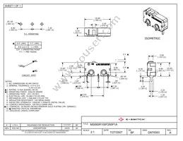 MS085R100F295P1A Datasheet Cover