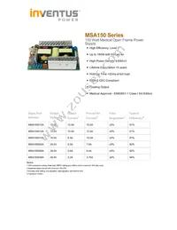 MSA150012A Datasheet Cover
