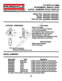 MSA5980C Datasheet Cover