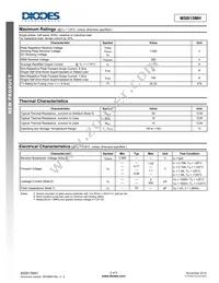 MSB15MH-13 Datasheet Page 2