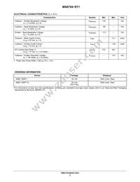 MSB709-RT1G Datasheet Page 2