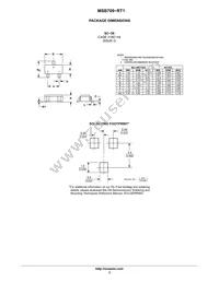 MSB709-RT1G Datasheet Page 3