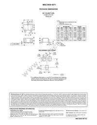 MSC3930-BT1G Datasheet Page 2