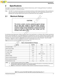 MSC7110VM1000 Datasheet Page 17